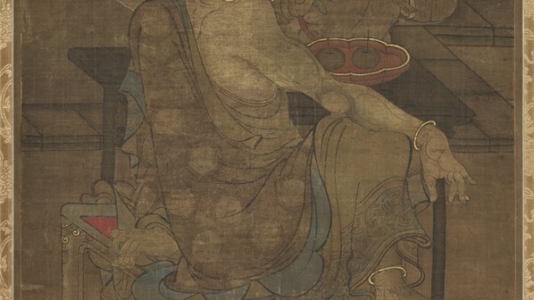 宋_金大受_十六罗汉图第十六尊者_(9000×20228 – 400dpi)(图4)