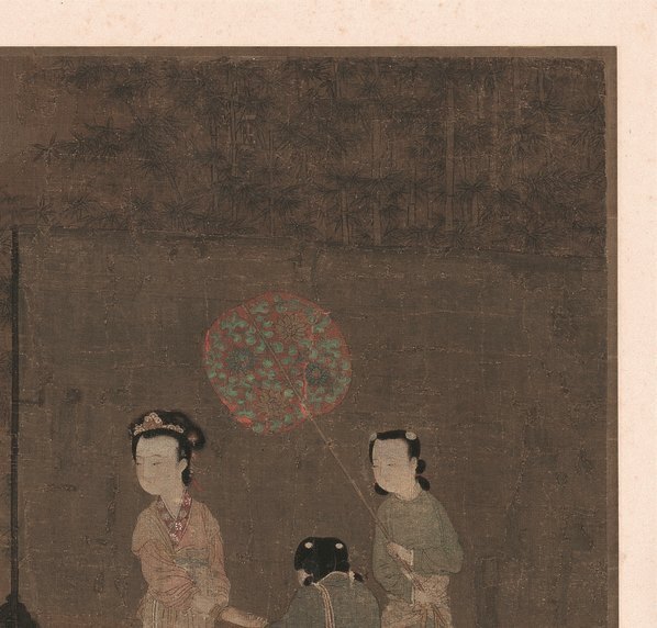 宋_佚名_盥手观花图四方镜片_(4071×3898 – 300dpi)(图3)