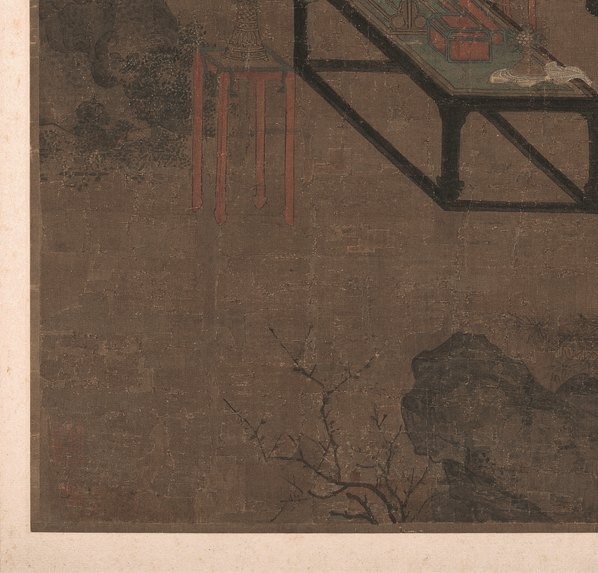 宋_佚名_盥手观花图四方镜片_(4071×3898 – 300dpi)(图4)