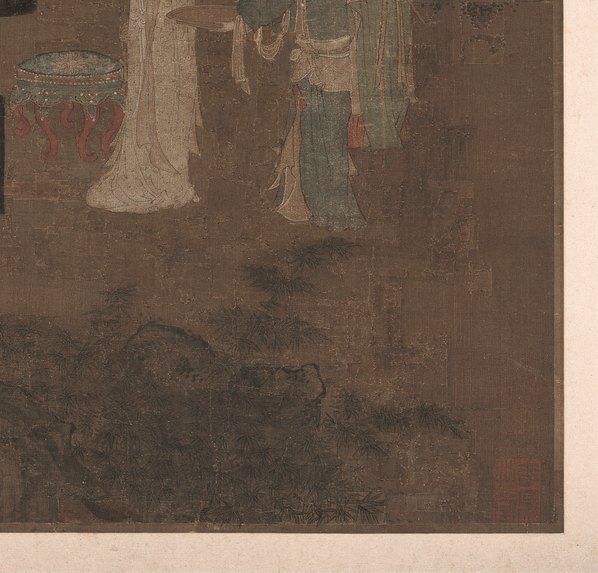 宋_佚名_盥手观花图四方镜片_(4071×3898 – 300dpi)(图5)