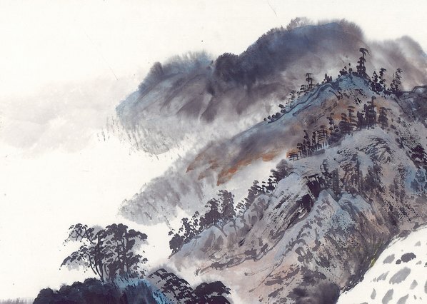 近代_现代山水册页_69_(6008×4285 – 72dpi)(图2)
