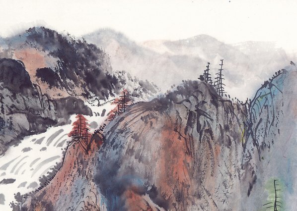 近代_现代山水册页_69_(6008×4285 – 72dpi)(图3)