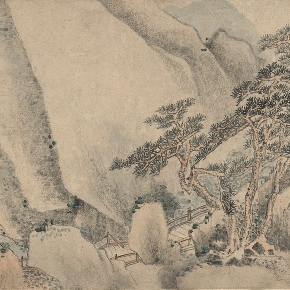 清_萧云从_烟鬟秋色图_纸本_(67523×3435 – 300dpi)(图4)