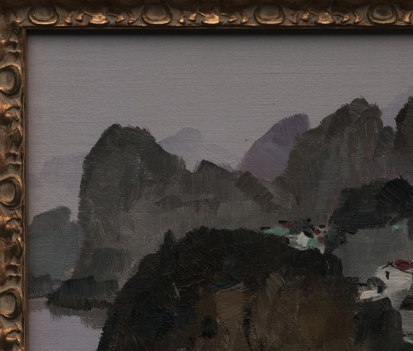 近代_吴冠中_桂林_带画_(8046×6848 – 72dpi)(图2)