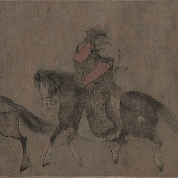 元_佚名_番骑图卷全卷_绢_故宫博物馆_(32935×3236 – 300dpi)(图3)