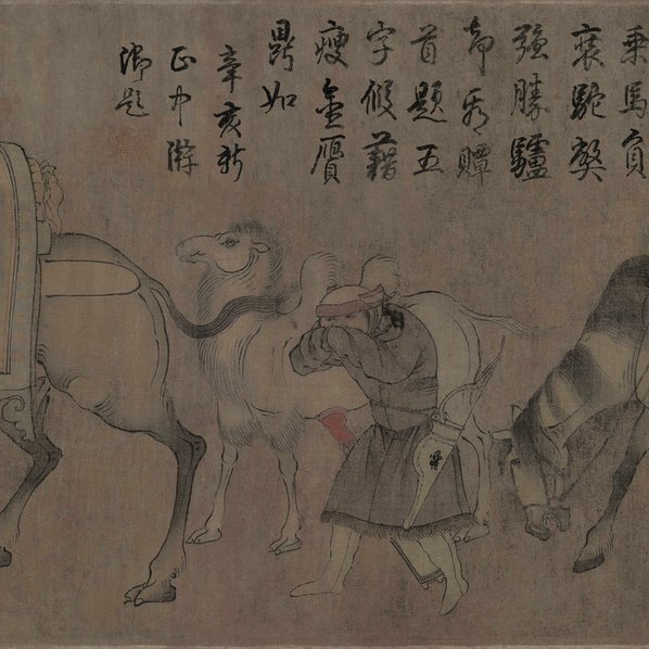 元_佚名_番骑图卷全卷_绢_故宫博物馆_(32935×3236 – 300dpi)(图5)