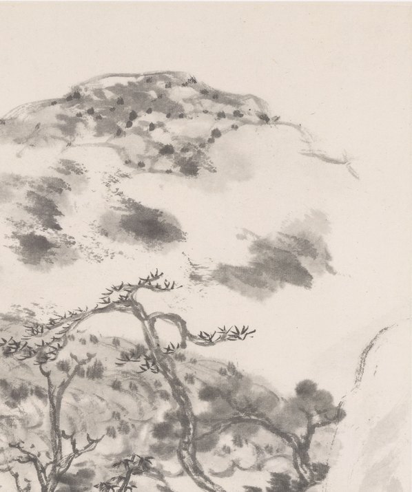 清_八大_花鸟山水册_6_(4203×5030 – 350dpi)(图3)