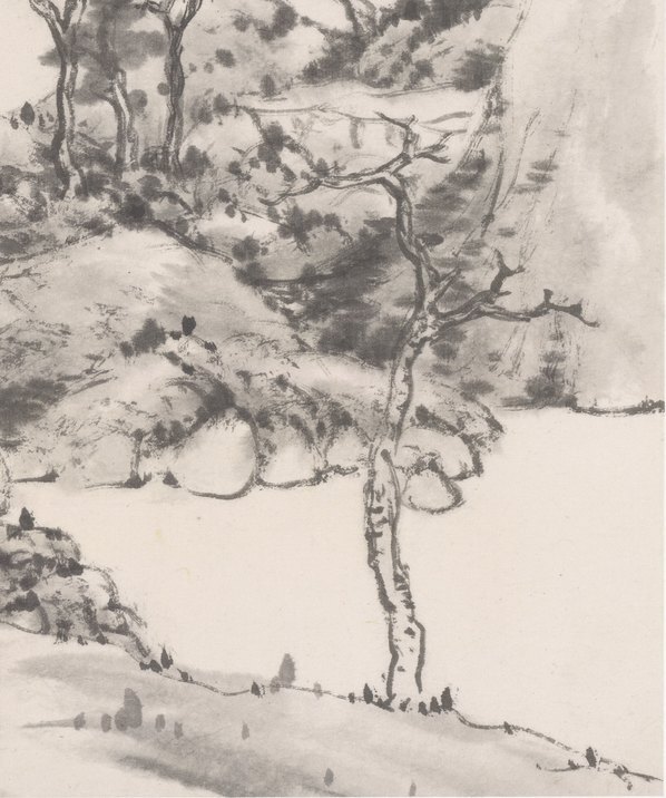 清_八大_花鸟山水册_6_(4203×5030 – 350dpi)(图5)