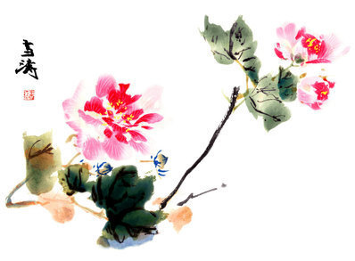 近代_王雪涛_芙蓉_(8020×5906 – 72dpi)(图1)