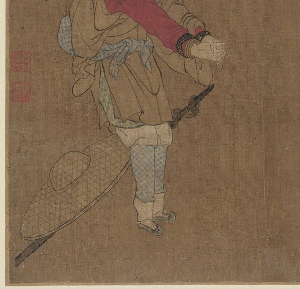 宋_杂剧_打花鼓_图页绢本故宫博物_(7782×7502 – 500dpi)(图4)