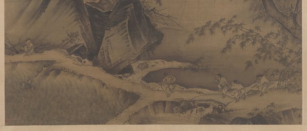 宋_马远_踏歌图轴_(15539×26573 – 300dpi)(图5)