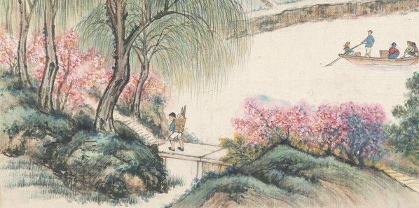 近代_傅抱石_春风杨柳万千樤_(7278×14467 – 72dpi)(图5)