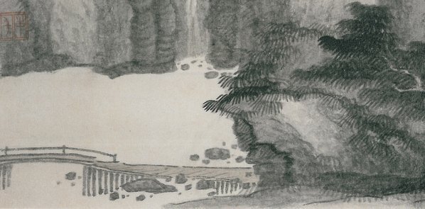 清_龚贤_山水八景_3_(6304×3100 – 300dpi)(图4)