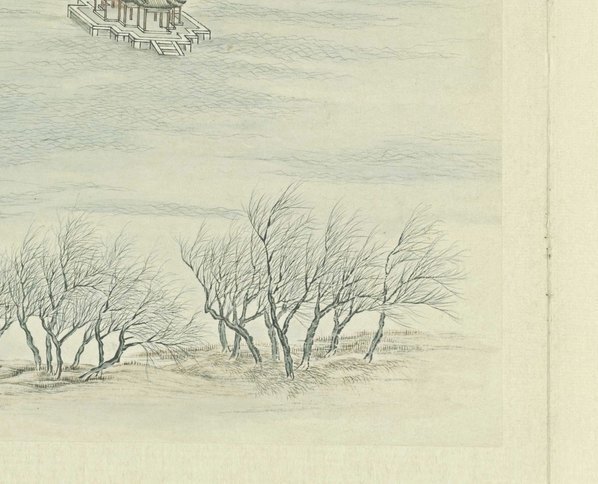 清_张若澄_燕山八景图_北京故宫_太液秋_(5175×4189 – 300dpi)(图5)