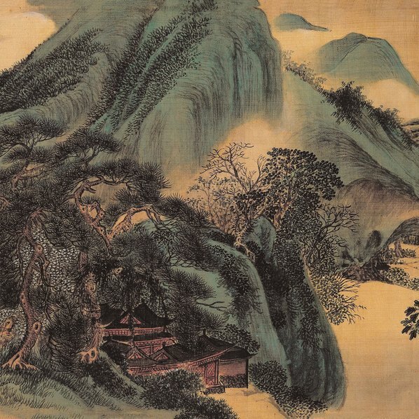 清_吴历_云白山青图卷台_(14877×3071 – 300dpi)(图4)