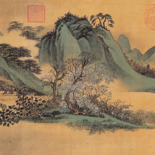 清_吴历_云白山青图卷台_(14877×3071 – 300dpi)(图5)