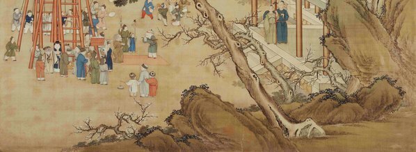清_乾隆_乾隆帝元宵行乐图轴_(4886×7136 – 300dpi)(图5)