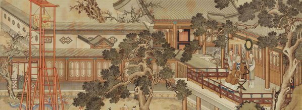 清_乾隆_乾隆帝元宵行乐图轴_(4886×7136 – 300dpi)(图4)