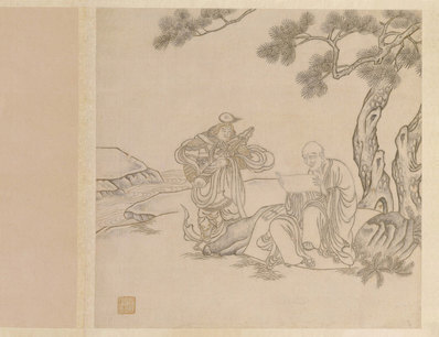 明_顾绣十六应真册_(5300×4078 – 300dpi)(图1)