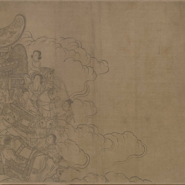 宋_李公麟_西岳降灵图卷_(27044×4010 – 300dpi)(图4)
