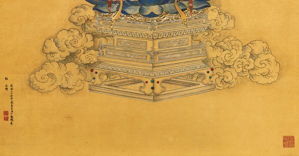清_丁观鹏_宝相观音_真(图5)