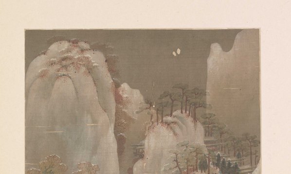 宋_佚名_雪山行骑图页_绢本_(7480×4480 – 450dpi)(图3)