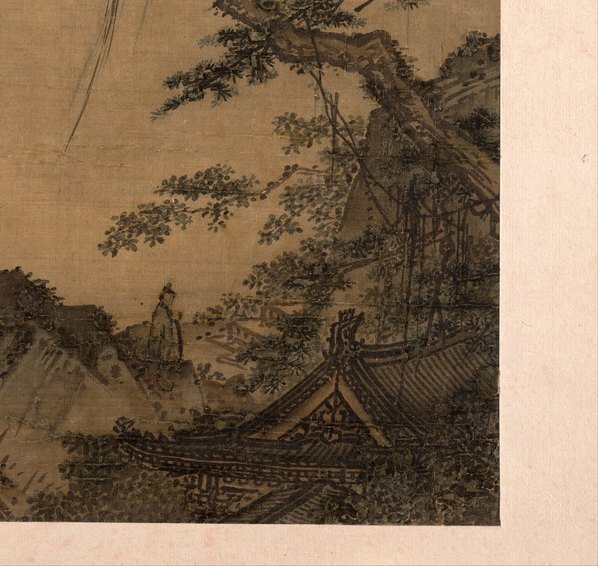 宋_马麟_长松山水图页绢本大都_(3900×3694 – 300dpi)(图5)