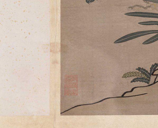 明_故宫藏织绣画_开_缂丝花卉册之茶花水_(5267×4292 – 300dpi)(图4)