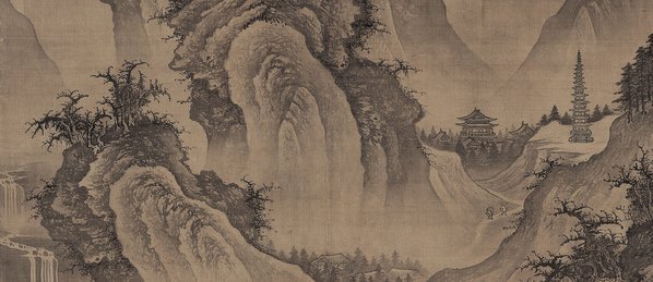 明_李在_山庄高逸图_绢_(2764×4795 – 78dpi)(图3)