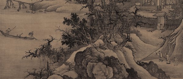 明_李在_山庄高逸图_绢_(2764×4795 – 78dpi)(图5)