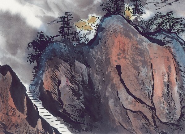 近代_现代山水册页_75_(6123×4419 – 72dpi)(图4)