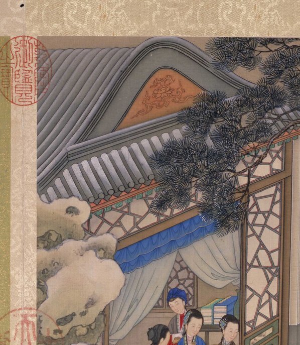 清_陈枚_月曼清游图册_踏雪寻_(5000×5745 – 300dpi)(图2)