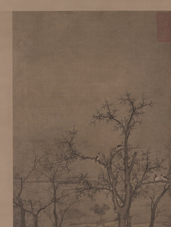 宋_佚名_寒汀落雁图轴_绢本_(13510×17958 – 350dpi)(图2)