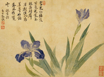 清_华嵒_花鸟草虫八开_华嵒花鸟草_5_(4309×3228 – 350dpi)(图1)