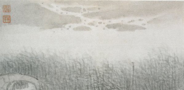 清_龚贤_山水八景_4_(6285×3100 – 300dpi)(图2)