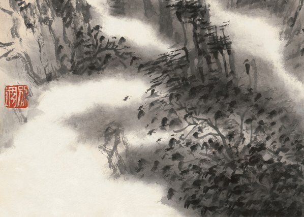 近代_陈平_山水3_(3945×2815 – 72dpi)(图4)