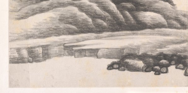 清_龚贤_十二月令山水册页_G3_(6039×3000 – 300dpi)(图4)