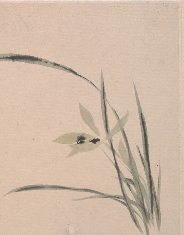 清_石涛_花卉山水册页开_大都会博物馆_7_(3395×4346 – 400dpi)(图3)