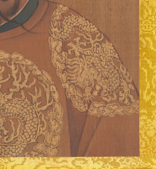 清_佚名_传姚文翰_历代帝王像_明成祖_(3300×3580 – 300dpi)(图5)