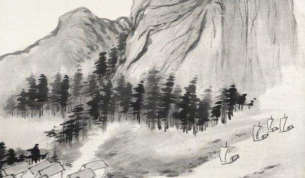 近代_张大千_仿大涤子山_(2364×5542 – 72dpi)(图3)