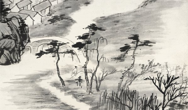 近代_张大千_仿大涤子山_(2364×5542 – 72dpi)(图4)