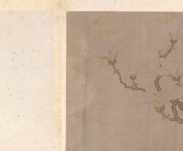 明_故宫藏织绣画_开_缂丝花卉册之玉兰海_(5213×4292 – 300dpi)(图2)
