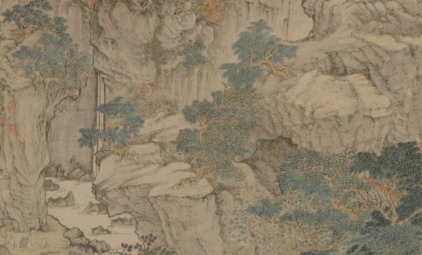 元_王蒙_葛稚川移居图_纸本原_(10615×25667 – 450dpi)(图4)