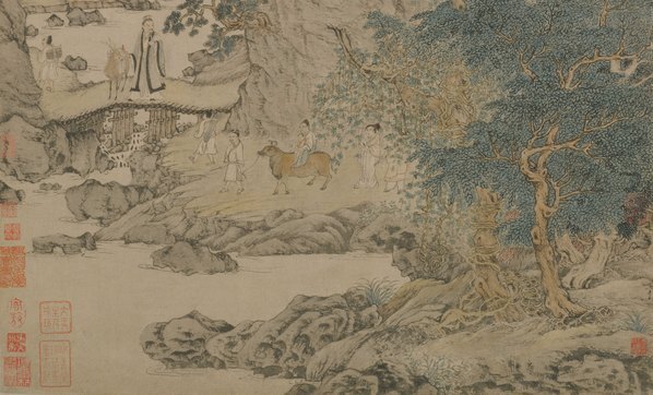 元_王蒙_葛稚川移居图_纸本原_(10615×25667 – 450dpi)(图5)