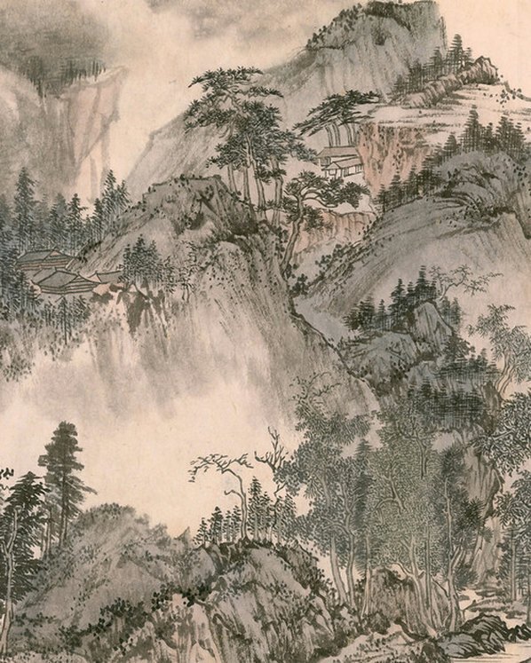 近代_溥儒_山水卷_二_(10296×3210 – 72dpi)(图3)