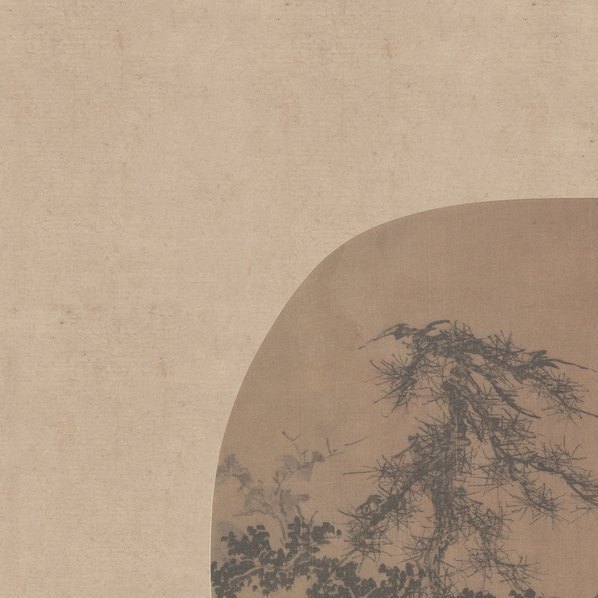 元_朱德潤_松礀橫琴_(5512×5512 – 350dpi)(图2)