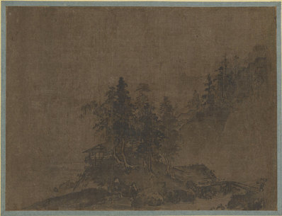 宋_传夏珪_山水图_(7512×5764 – 300dpi)(图1)