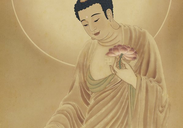 近代_西方三圣_南无阿弥陀佛_(5732×16073 – 72dpi)(图3)