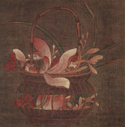 宋_佚名_工笔_花蓝图_(5515×5600 – 300dpi)(图1)