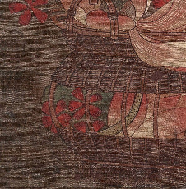 宋_佚名_工笔_花蓝图_(5515×5600 – 300dpi)(图4)